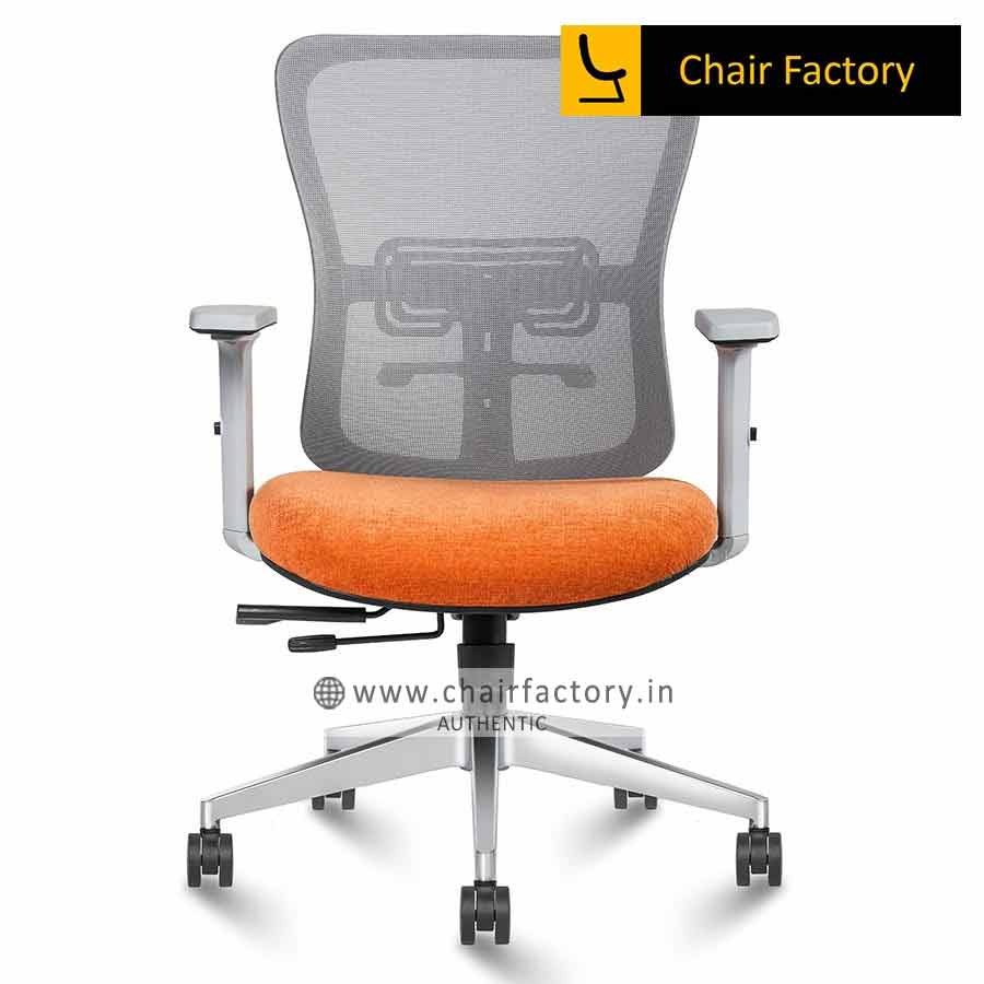 GREY ORRY ZX MB BACK COMPUTER OFFICE CHAIR